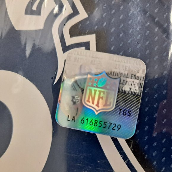 NFL Rams Los Angeles Paper Party Plates 7 Inch 18 Count - Picture 3 of 6